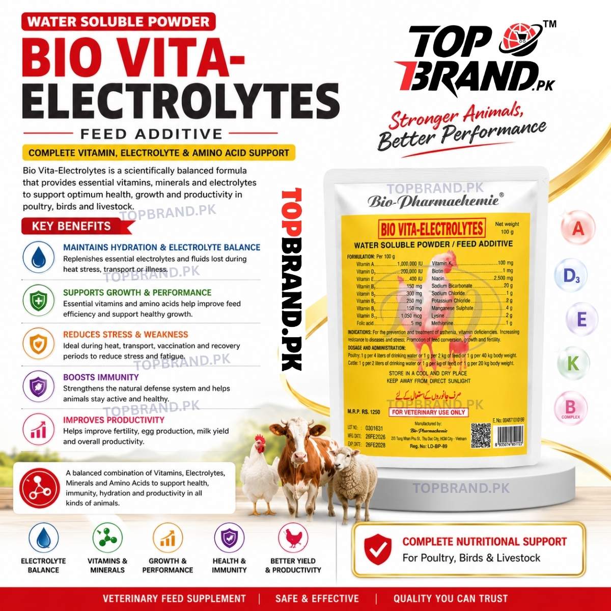 Bio Vita-Electrolytes 100g