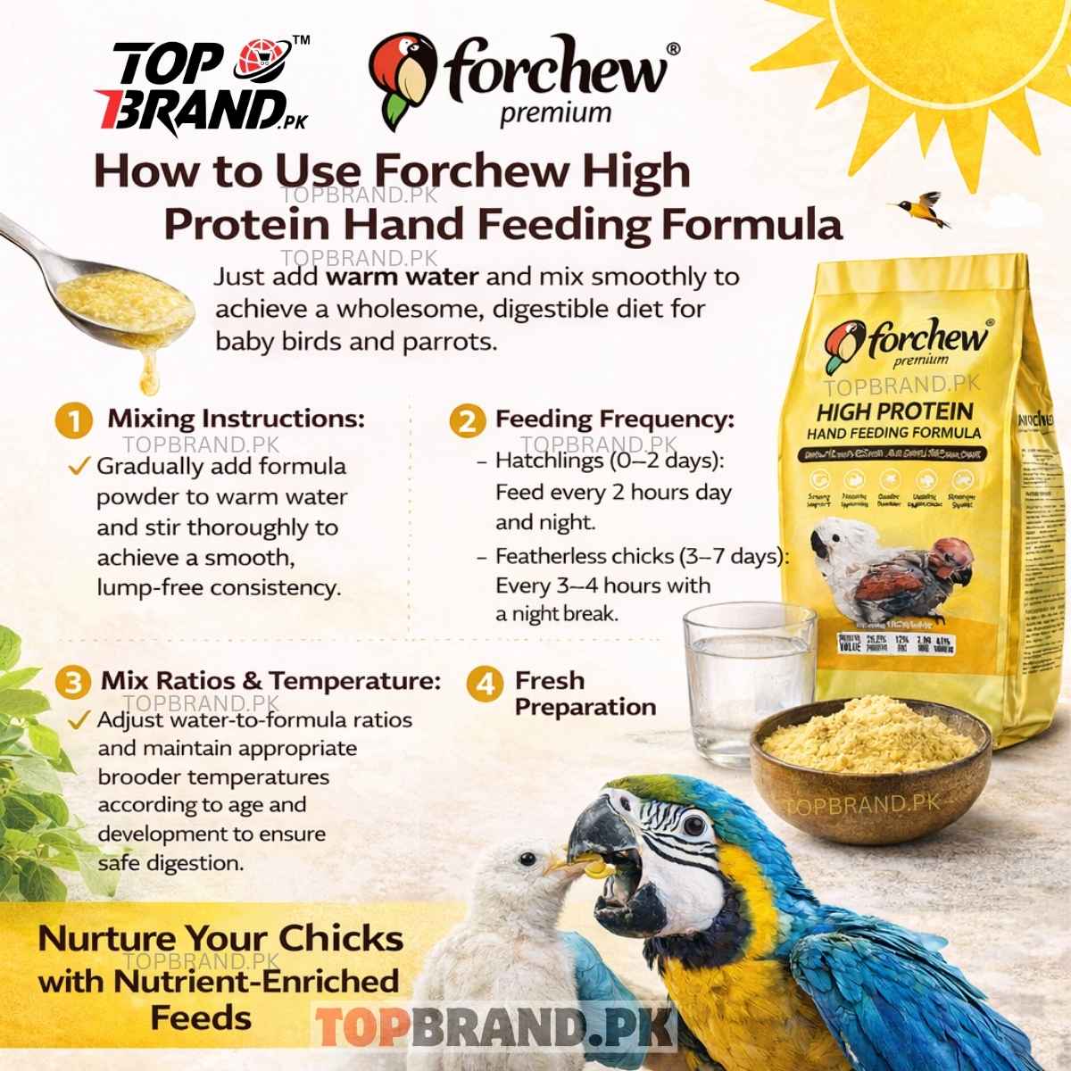 Forchew Hand Feed | High Protein
