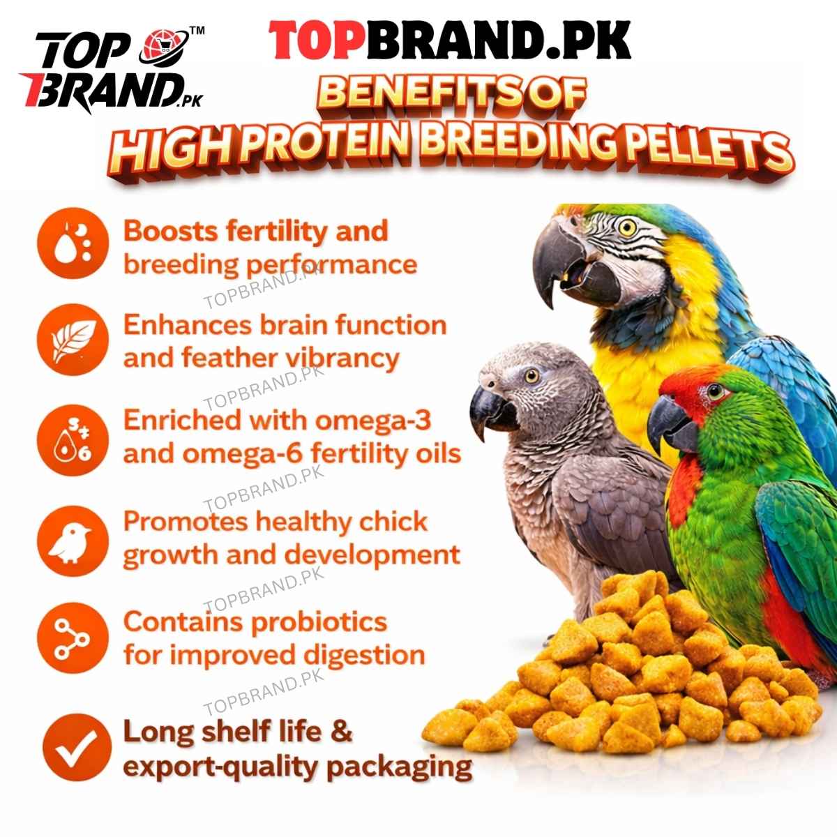 Forchew High Protein Breeding Pellets