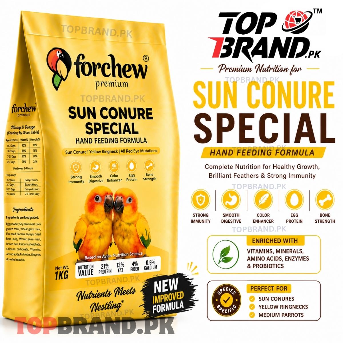 Forchew Sun Conure Special Hand Feeding Formula
