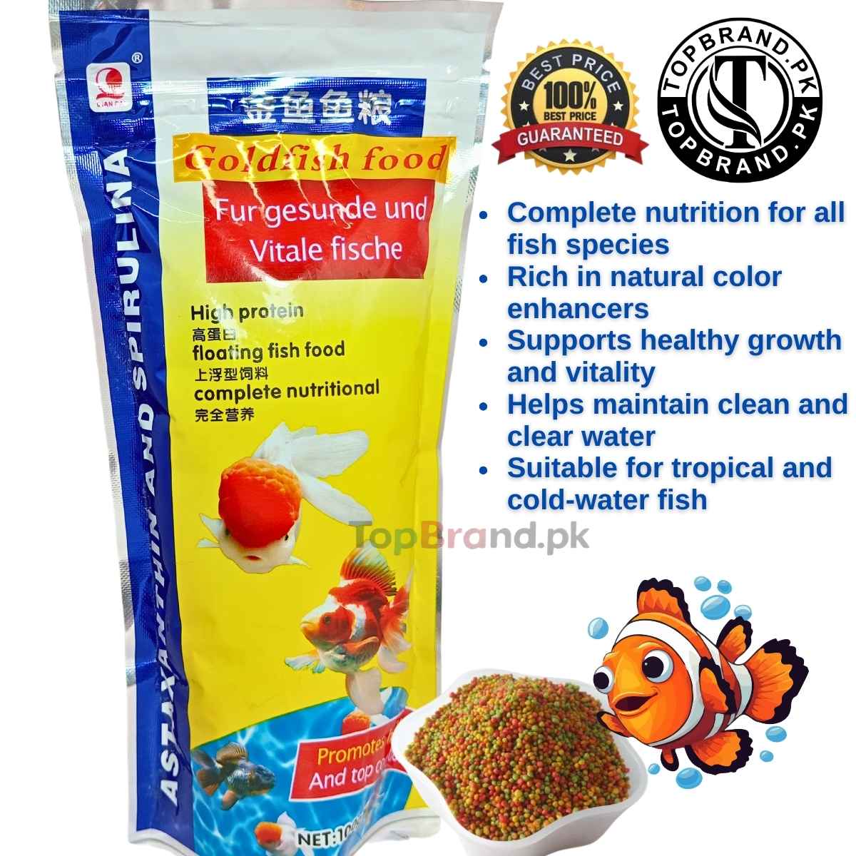 Goldfish fish food
Best fish food for goldfish
High-quality goldfish food
Nutritional goldfish food
Fish food for goldfish growth
Goldfish color enhancing food
Healthy goldfish food
Easy-to-digest goldfish food
Affordable goldfish fish food
Fish food for vibrant goldfish