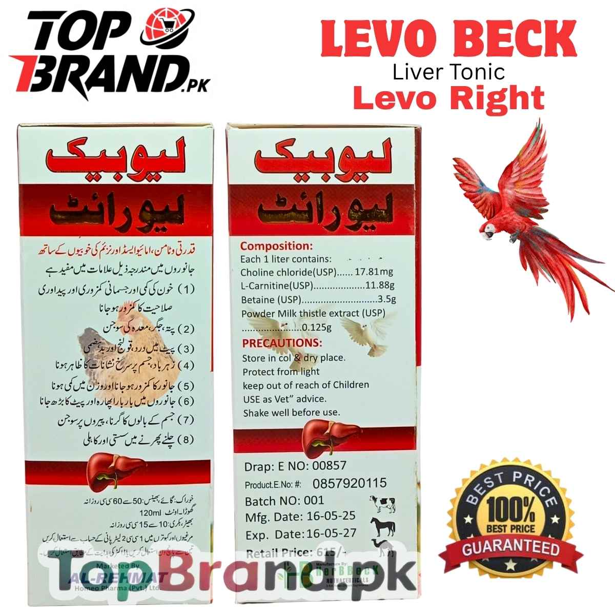 Levo Beck - Levo Right (Liver Tonic)