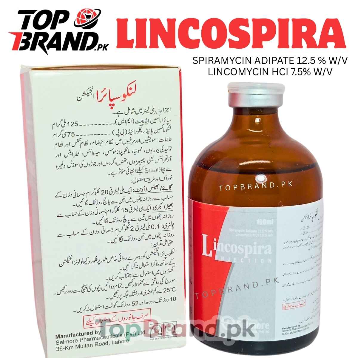 Lincospira (Lincomycin + Spiramycine)