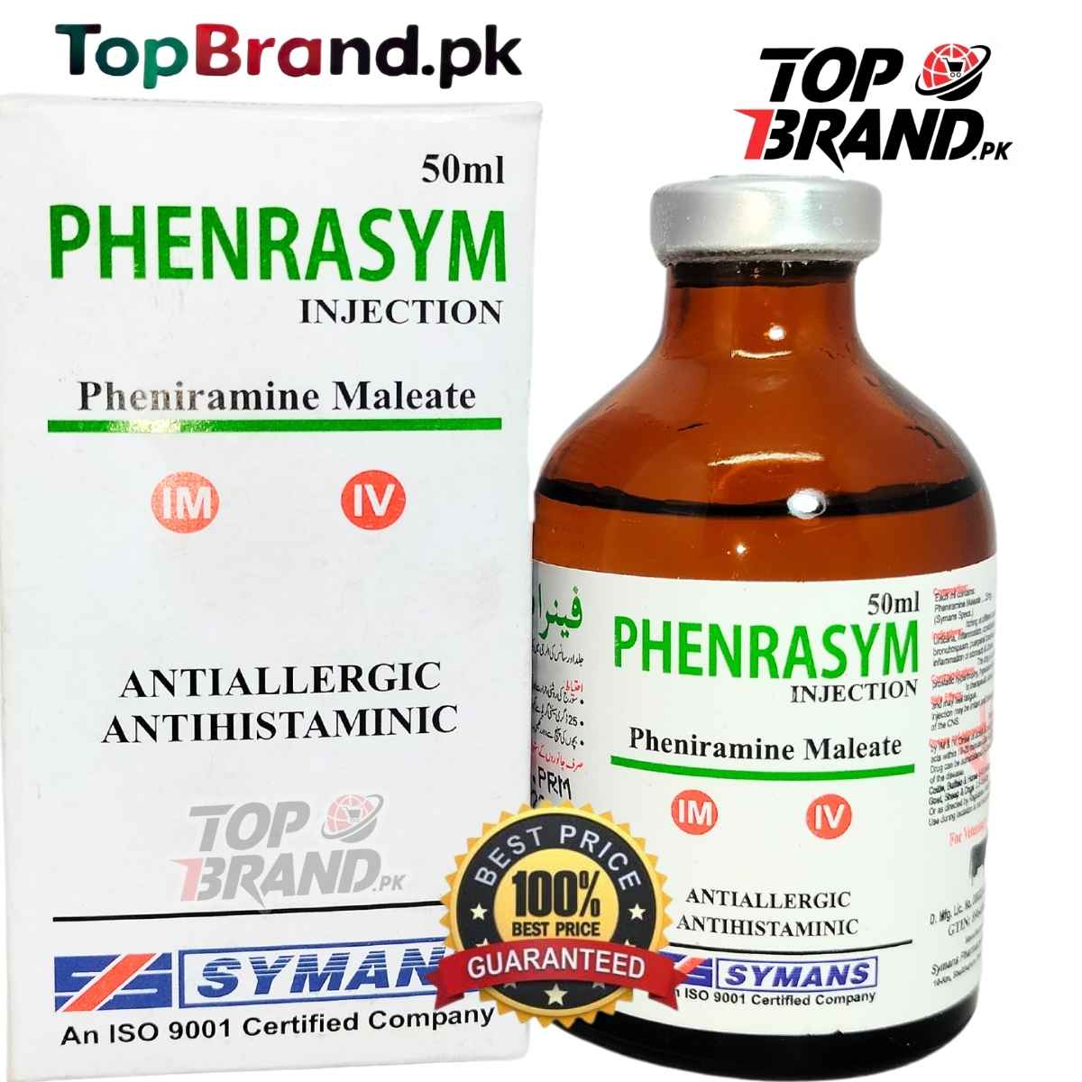 Phenrasym (Pheniramine Maleate) – Effective Solution for Allergies in Birds & Animals