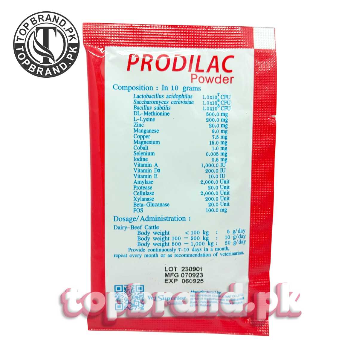 Prodilac Benefits Probiotic, Multivitamin, Enzyme, Yeast & Mineral
