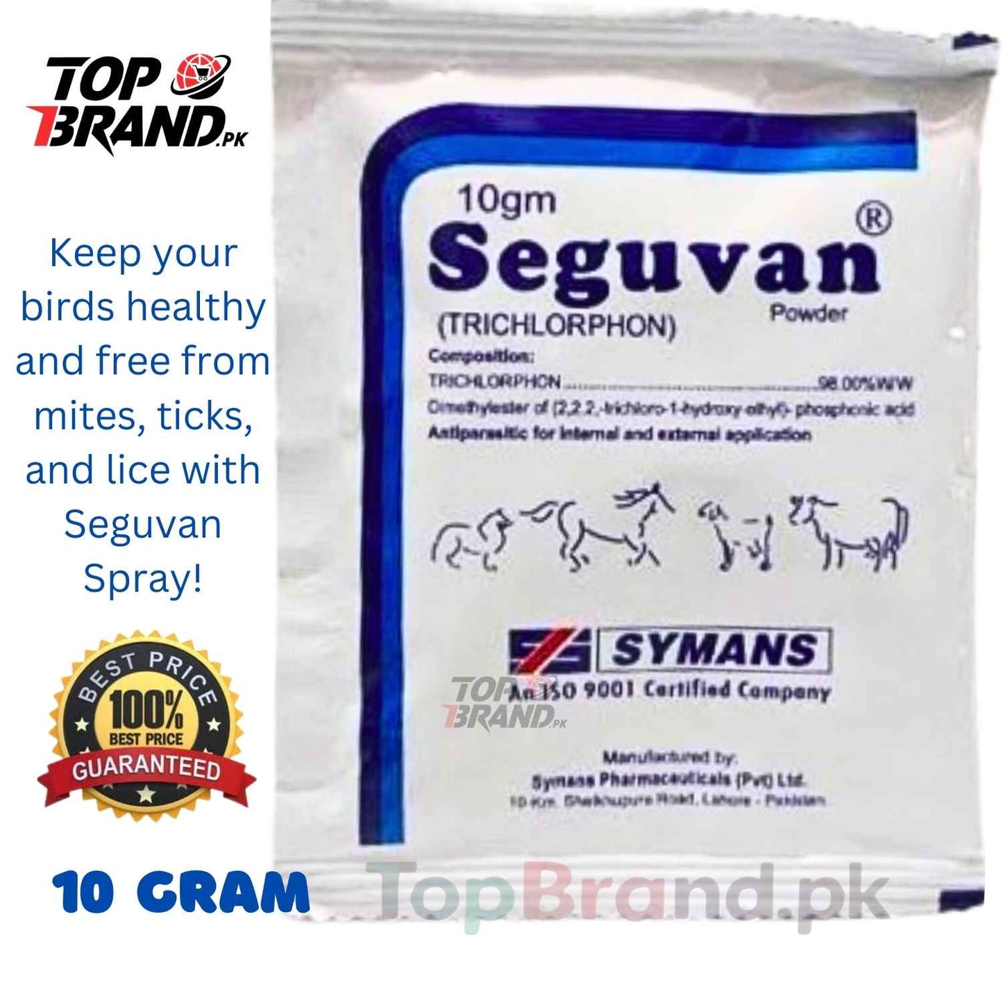parasite control, anti parasite, Ticks and lice treatment, ectoparasites, Pirevex, Trichlorophon