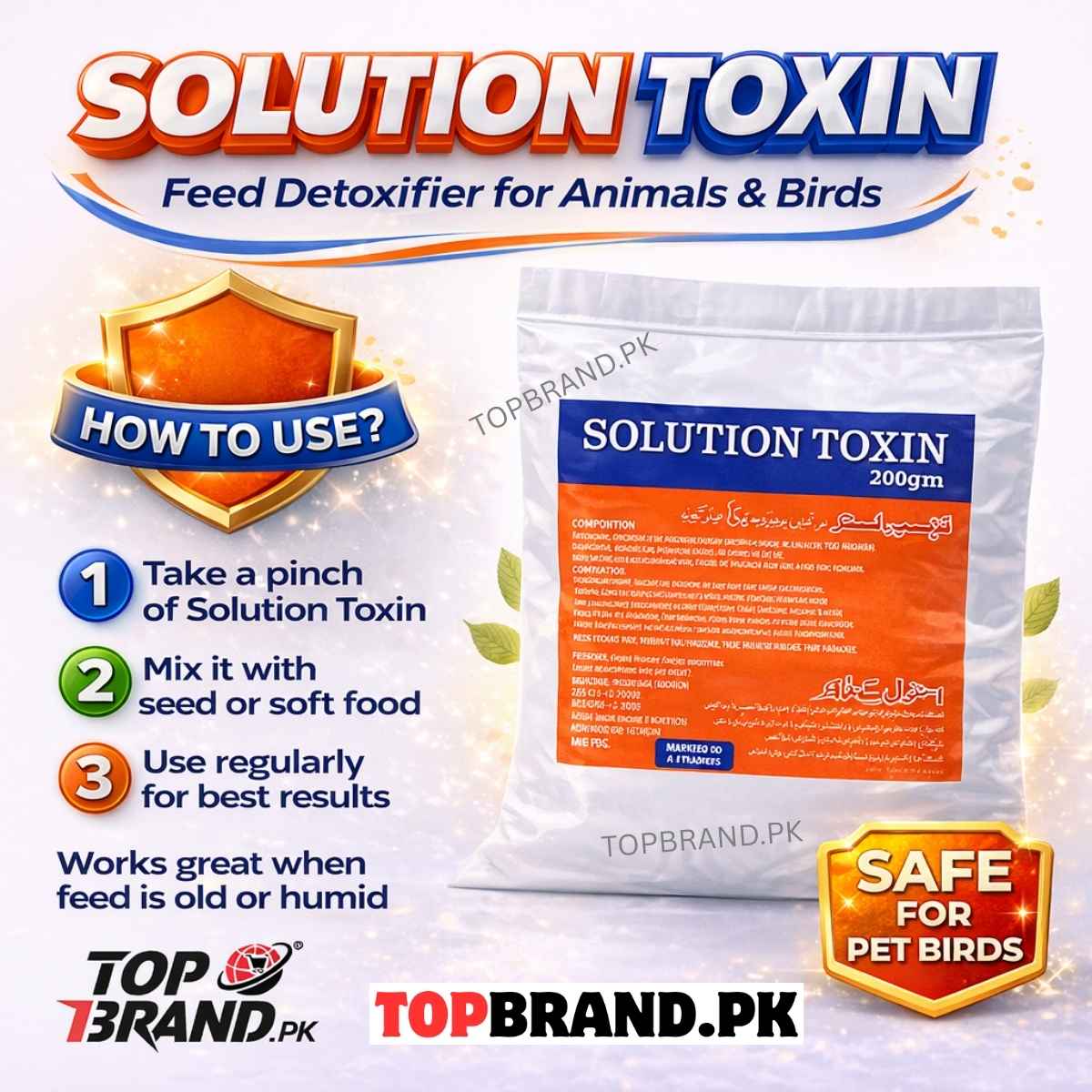 Solution Toxin - Toxin Binder