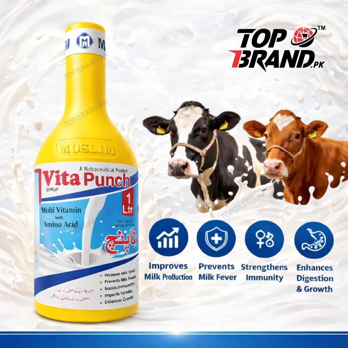 Vita Punch | Meat Growth, Weight Gain and Milk Production Booster