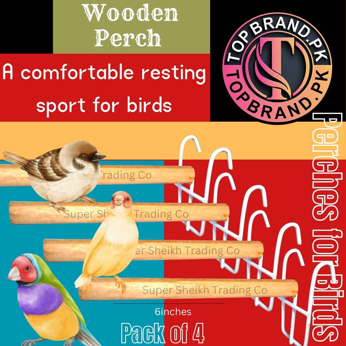 Wooden Perch for Birds
Natural Bird Perch
Birdcage Perch Accessory
Durable Perch for Birds
Wooden Parrot Perch
Fancy Bird Cage Perch
Bird Foot Health Perch
Easy-to-Install Bird Perch
Rustic Wooden Perch
High-Quality Bird Perch