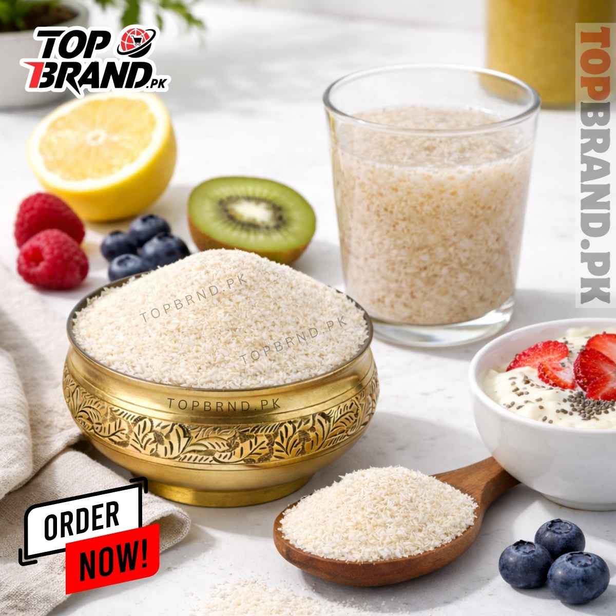 Pure & Natural Chilka Ispaghol | Psyllium Husk Powder A+ Grade
