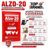 Alzo-20 (Albendazole) Powder 5g