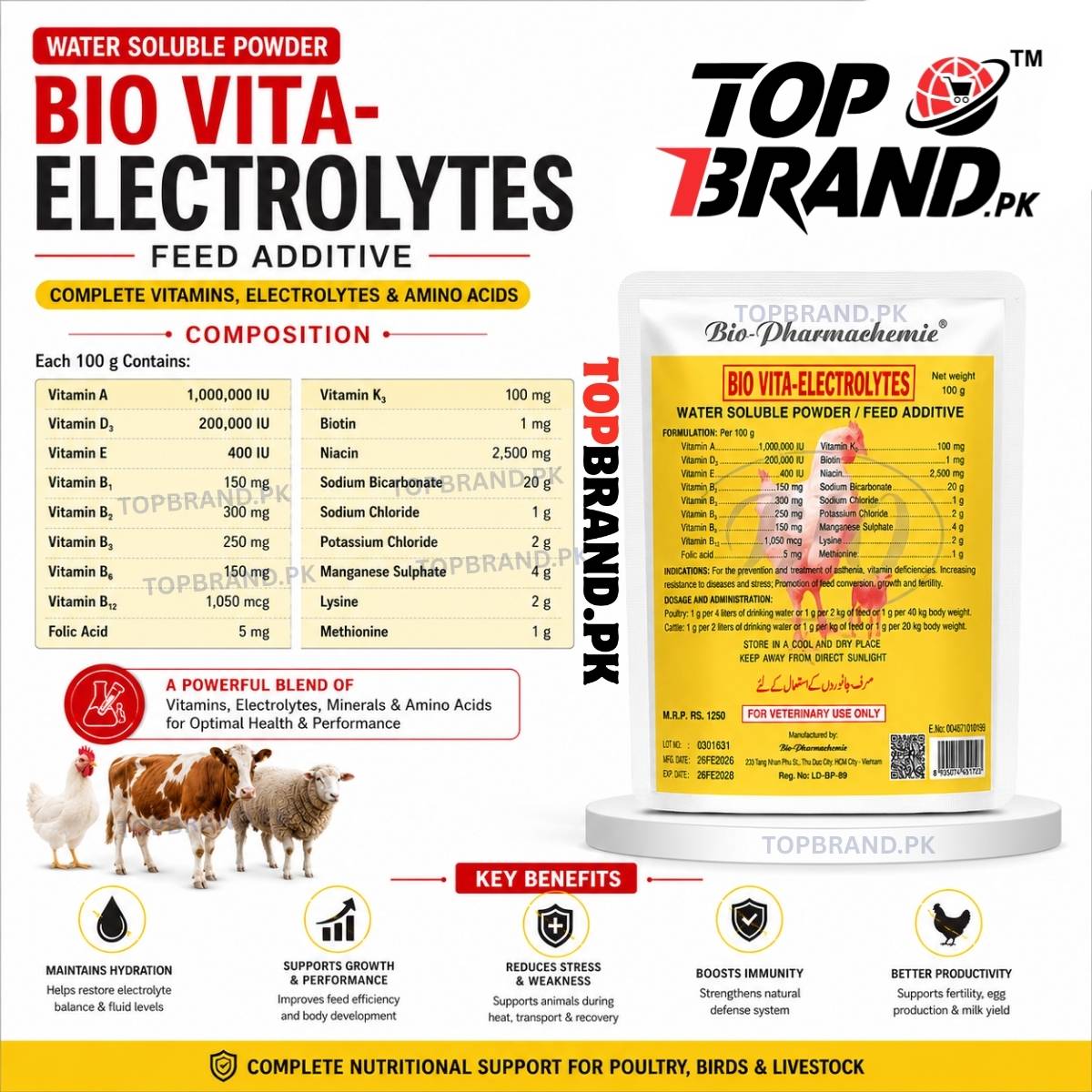 Bio Vita-Electrolytes 100g