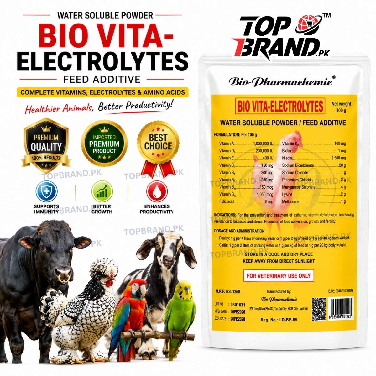 Bio Vita-Electrolytes 100g