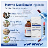 Biowin 50ml – Veterinary Vitamin B12, Selenium & Metabolic Support Formula