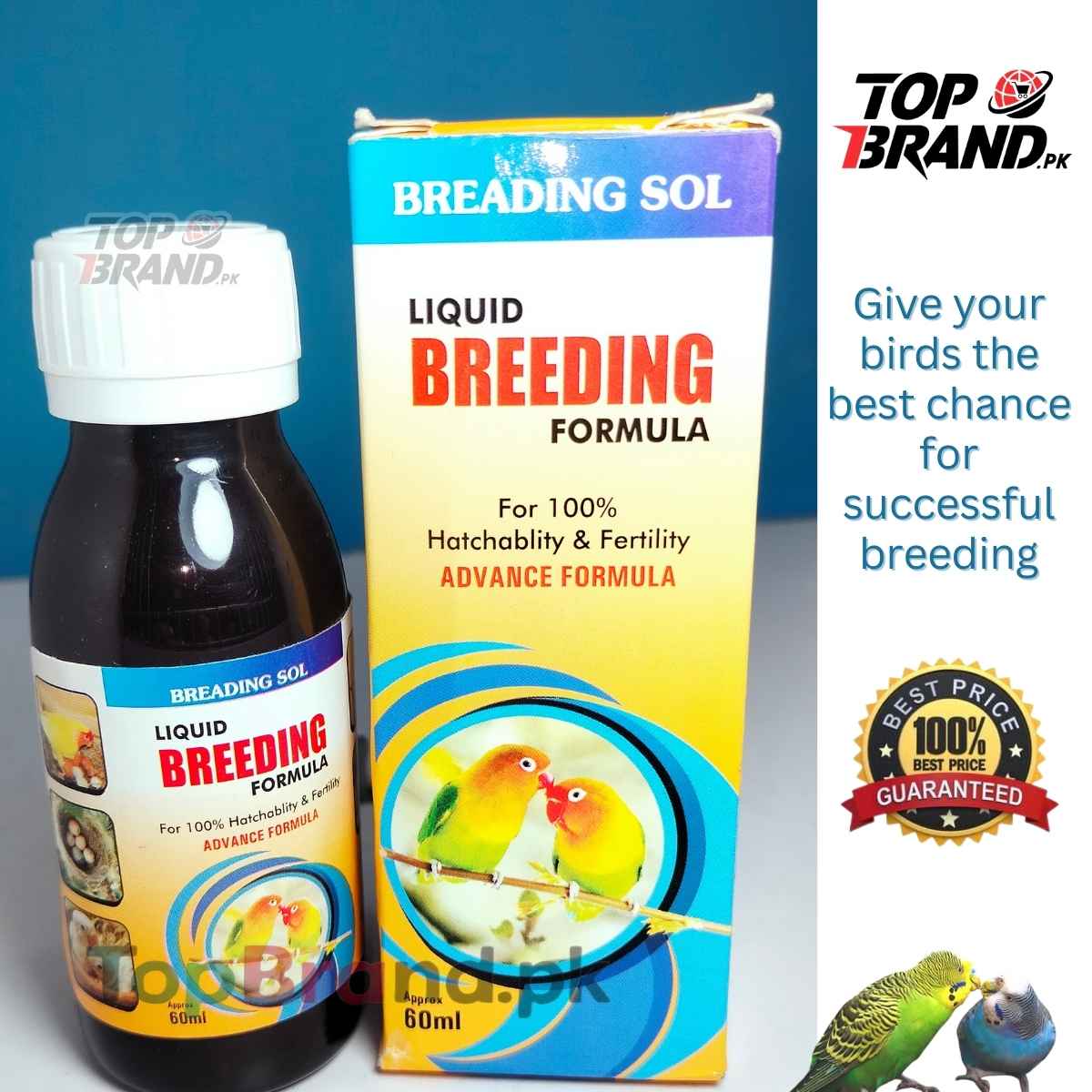 Liquid Breeding Formula – Boost Health & Fertility For Birds