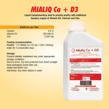 مرغی کے لیے مضبوط ہڈیوں اور بہتر پیداواری صلاحیت کے لیے Mialiq CaD3+Zinc