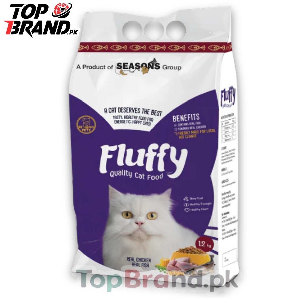 Fluffy Cat & Kitten Food