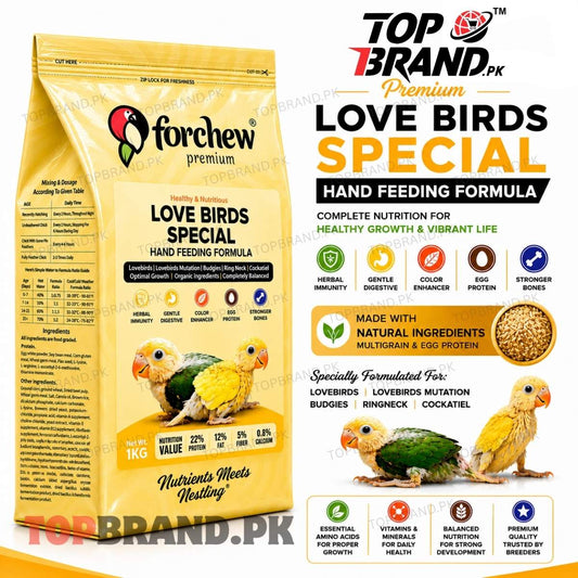 Forchew Lovebirds Special Hand Feeding Formula