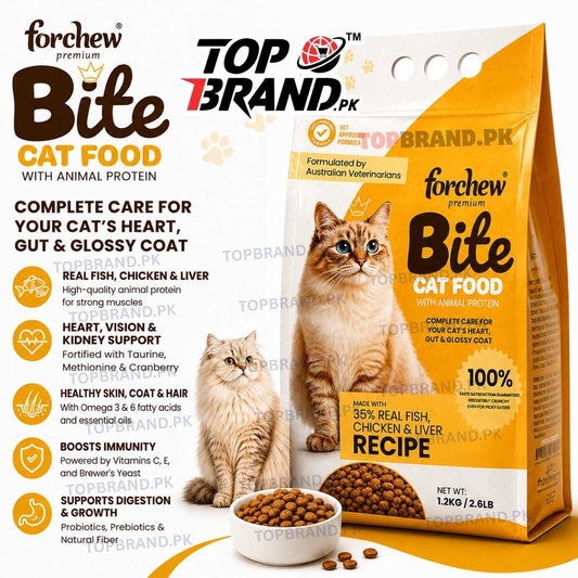 Forchew Premium Bite Cat Food