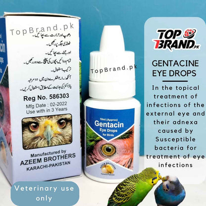 Gentacine Eye Drops for Birds