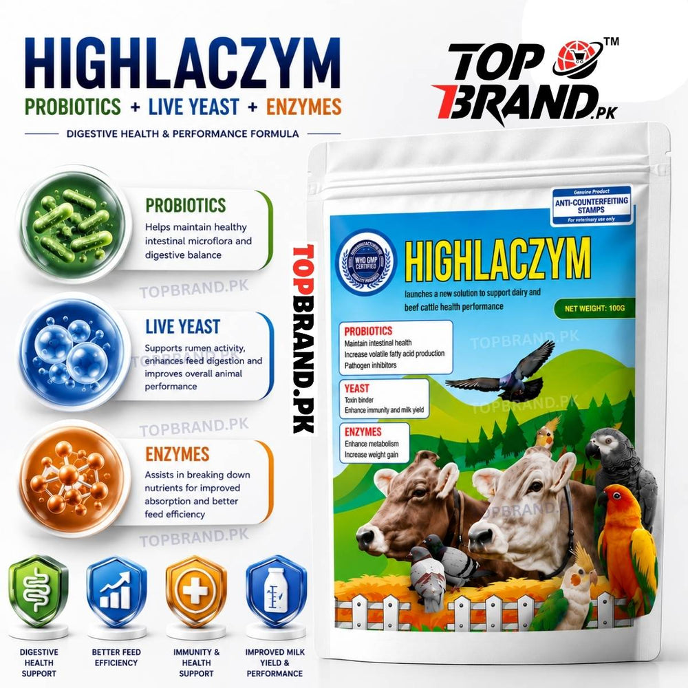 HighLaczym 100g (Probiotic + Yeast + Enzyme)