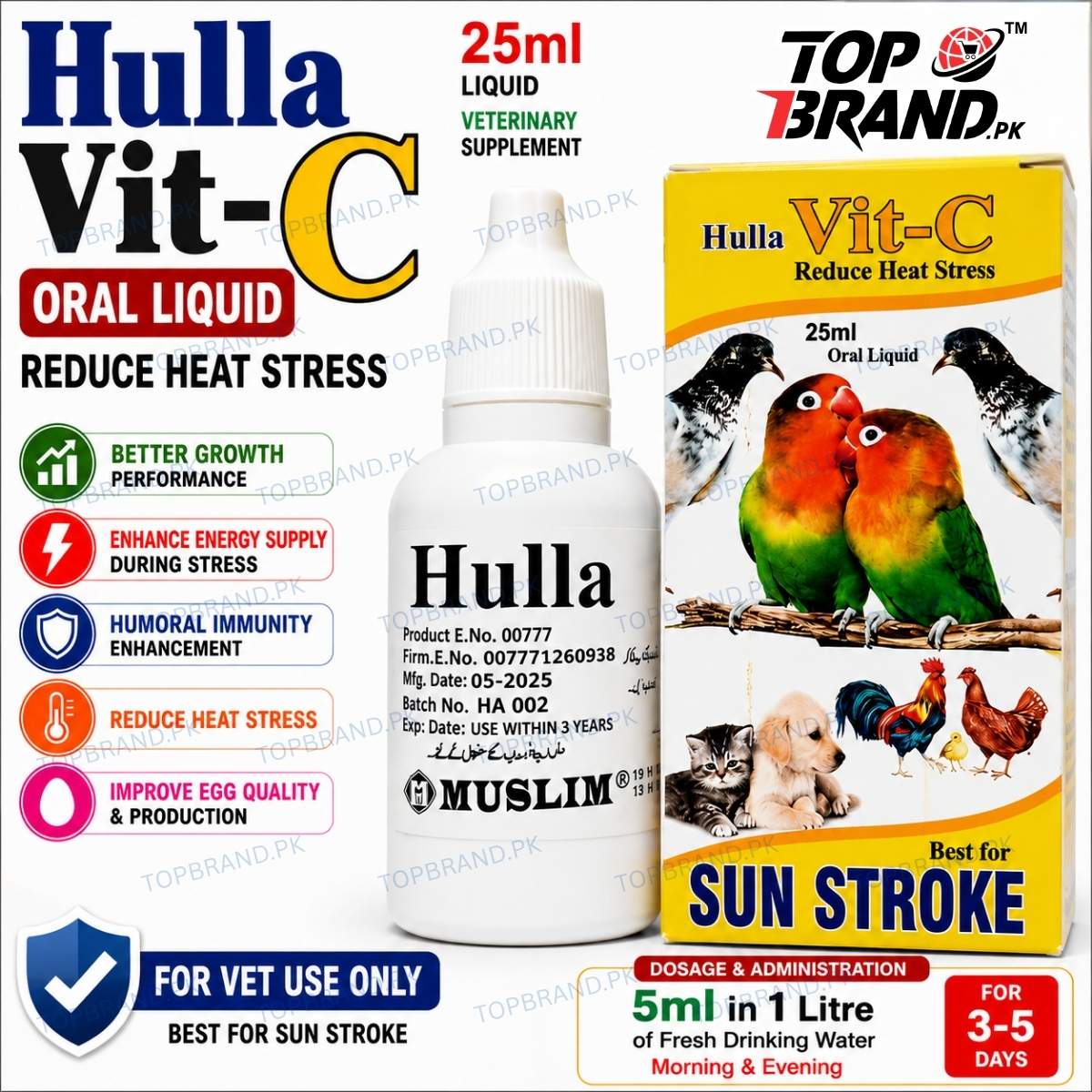 Hulla Vit-C Oral Liquid 25ml