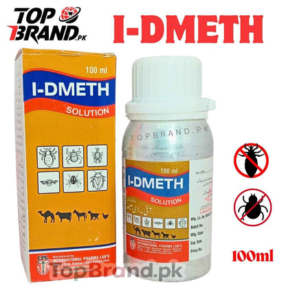 I-DMETH (Deltamethrin) Solution (For Fleas, Tcks, Mites control)