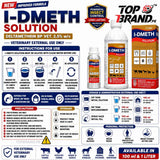 I-DMETH (Deltamethrin) Solution (For Fleas, Tcks, Mites control)