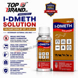 I-DMETH (Deltamethrin) Solution (For Fleas, Tcks, Mites control)