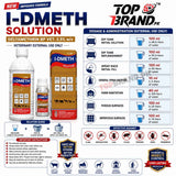 I-DMETH (Deltamethrin) Solution (For Fleas, Tcks, Mites control)