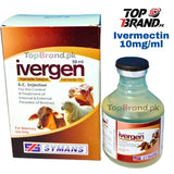 Ivergen Ivermctin injection ivoteck 