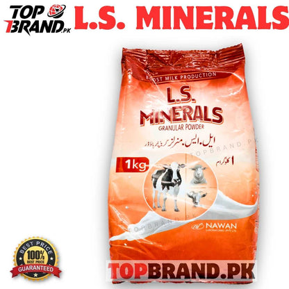 L.S MINERALS Vitamins for milk production  Minerals Mixture for live stock  Minerals Mixture for goat Minerals Mixture for cows Minerals Mixture Minerals for Cow Milton milk yield booster for cows milk production booster for Goat milk production booster for cows milk production booster for Buffalo milk booster meat growth supplement for  LIvestock meat gainer for qurbani janwar Livestock Minerals Mixture livestock growth supplement increase milk production in cows 