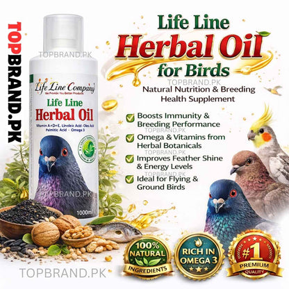 Life Line Herbal Oil for Pigeons