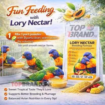 Lory Nectar 1kg Breeding Formula