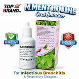 MENTHOLE ORAL SOLUTION 25ml FOR ANTI IB TRATMENT
