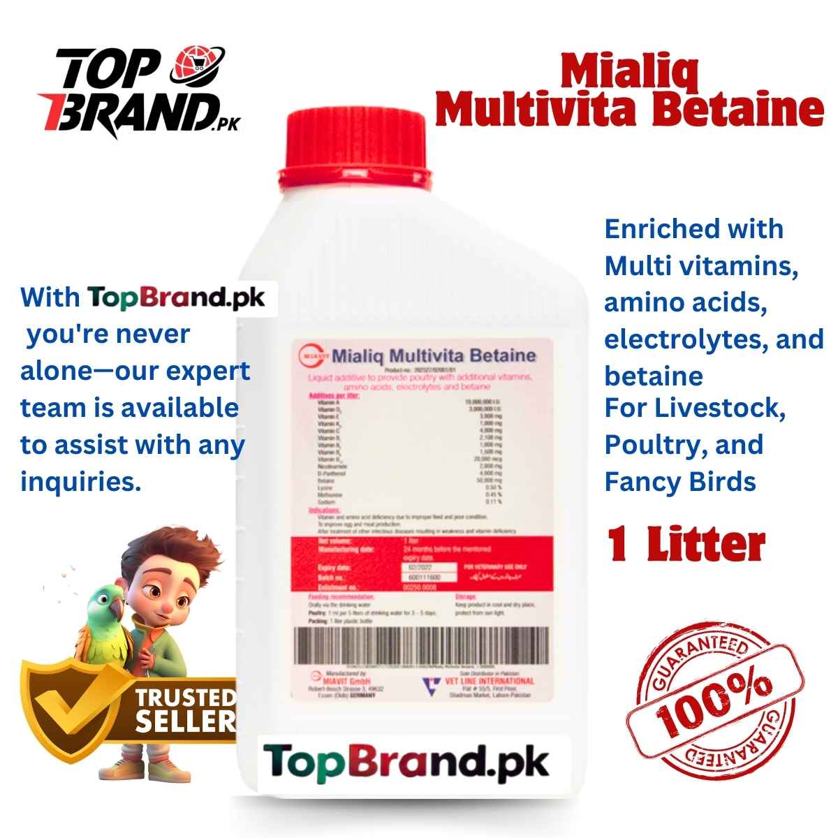 Mialiq Multivita Betaine (Mialiq Multivitamins)