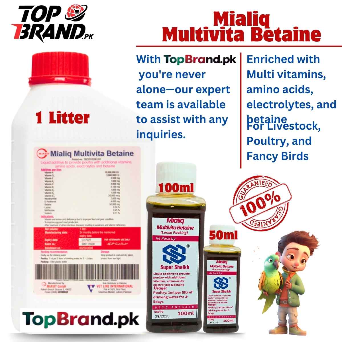 Mialiq Multivita Betaine (Mialiq Multivitamins)