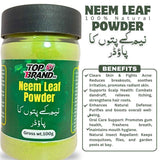 100% Pure Neem Leaf Powder for Skin, Hair, and Immunity