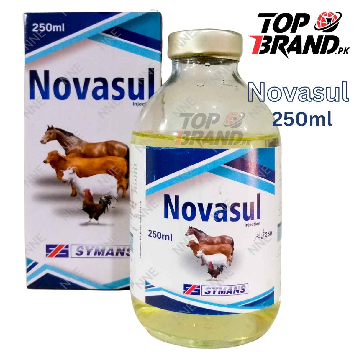 NOVASUL Injection: Advanced Pain Relief & Immunity Booster for Livestock & Poultry