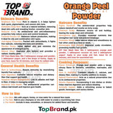 Orange Peel Powder - Multipurpose Ingredient for Skin & Kitchen