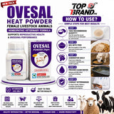 Ovesal 20g Heat Powder for Female Livestock Animals