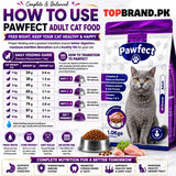 Pawfect Adult Cat Food 1kg – Chicken Flavour Complete & Balanced Nutrition