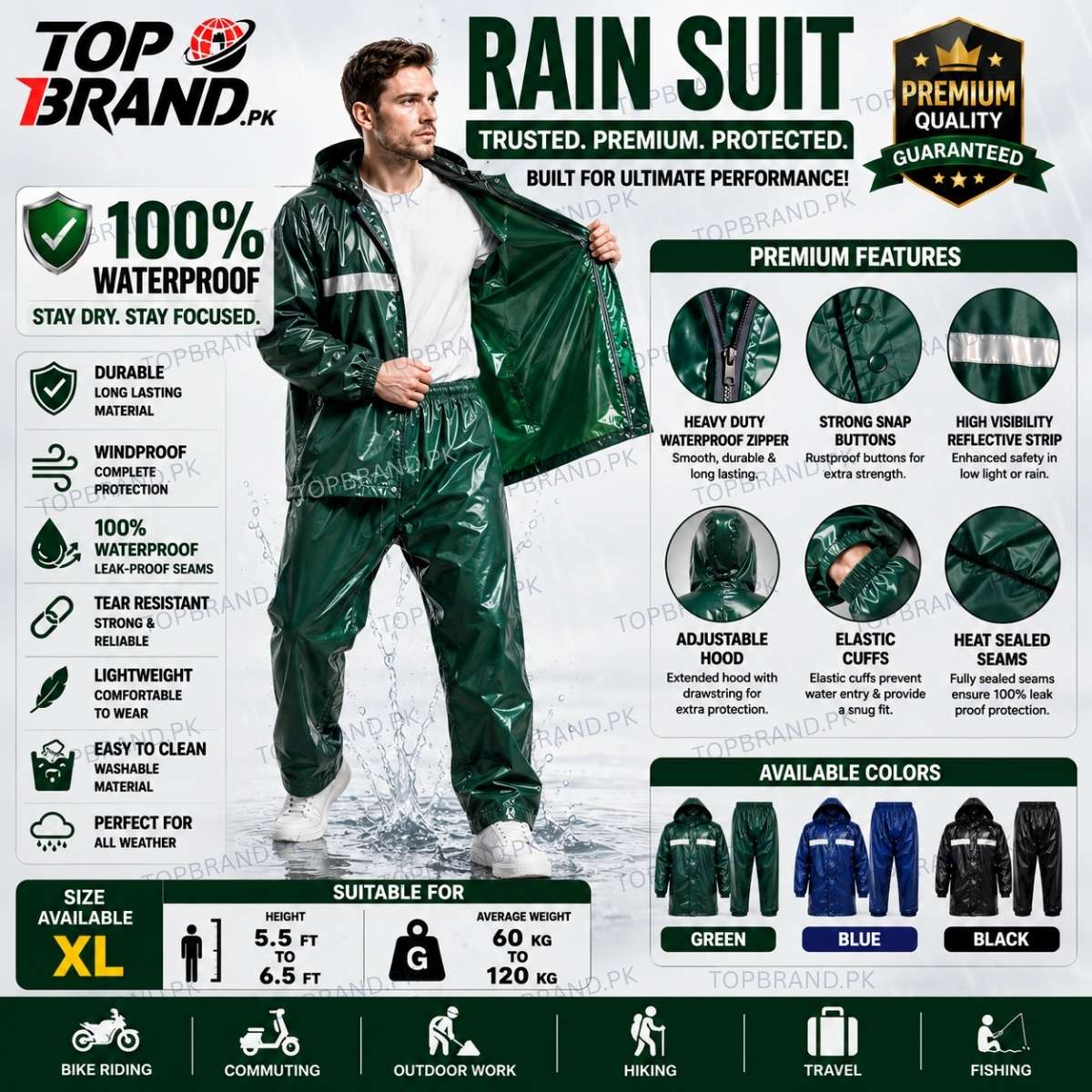 Rain Suit, Rain Coat, Water proof Rain Suit, Premium Quality Rainsuit, Large Size Rain Suit, Top Quality Rain Suit, Premium Quality Rain suit, imported rin suit, imported quality rain suit, high rated rain suit, Water Proof Rain coat, premium quality rain coat, pvc rain coat,imported rain coat,high quality rain coat, parsati for raning season, premium quality waterproof barsati