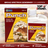 Punch Drench 100ml

livestock dewormer Pakistan

cattle deworming medicine

sheep goat worm treatment

veterinary dewormer liquid

Oxfendazole Oxyclozanide drench

liver fluke treatment animals

farm animal parasite control

best dewormer for cattle

Selmore Punch Drench

Punch Dewormer