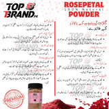 Premium Rose Petal Powder / Gulab Powder