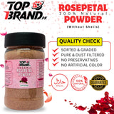 Premium Rose Petal Powder / Gulab Powder