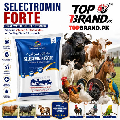 Selectromin Forte – Vitamin & Electrolyte 250g