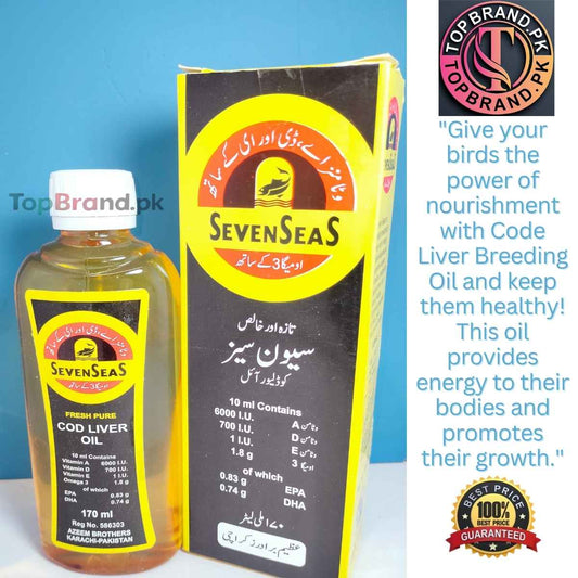 Cod Liver Oil for Birds
SevenSeas Bird Supplements
Vitamins for Bird Health
Bird Nutrition Supplement
Fancy Bird Care Products
Natural Bird Vitamins
Feathers and Bone Support for Birds
Cod Liver Oil for Parrots
Bird Breeding Supplements
Immune Boost for Birds