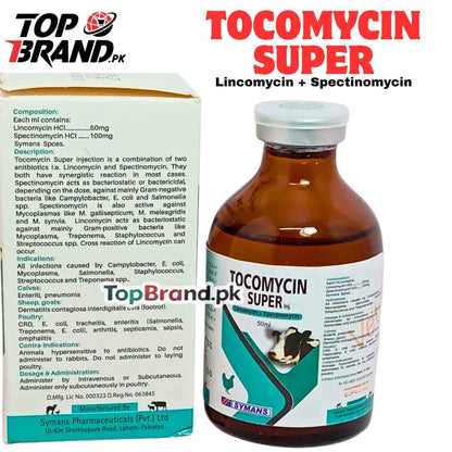 TOCOMYCIN SUPER (Lincomycin + Spectinomycin)