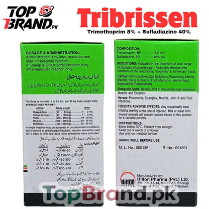 Tribrissen (Trimethoprim + Sulfadiazine)